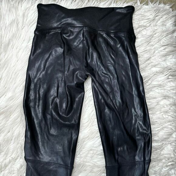 Spanx Faux Leather Moto Leggings - Picture 16 of 16